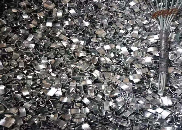 Metal Barbed Wire Clips Galvanized Or Stainless Steel For Fastening Razor Wire