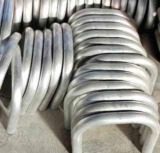 A181 Gas Pipe 180 Degree Bend 3D Seamless SCH80s 6 Inch