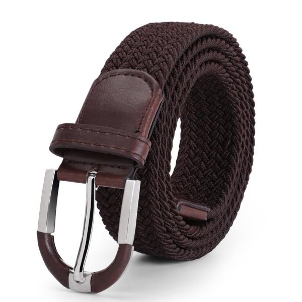 Dressing 115cm Fabric Elastic Belt Wide Golf 3.4cm Stretch Women Braided Woven