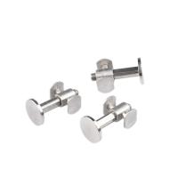 Silver Plated MIM CNC Stainless Steel Parts Fasteners Precision Machining Components