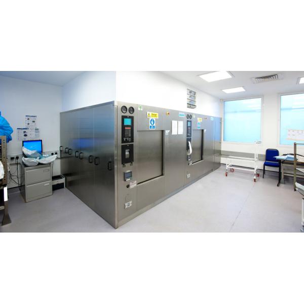 Стерилизатор пара автоклава PLC 100L для раздвижной двери лаборатории больницы пневматической