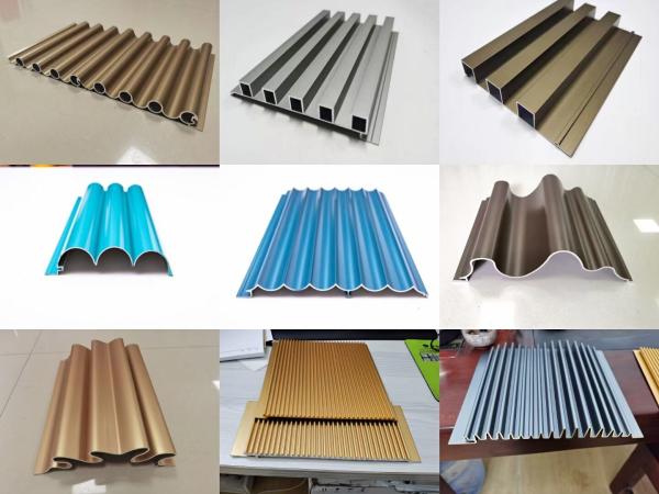 6060 Fireproof Corrugated Decorative Aluminum Plate For Ceiling House