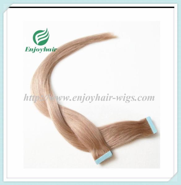 Tape Hair extension 16-28L,100s/pack 18# color Straight malaysian virgin hair