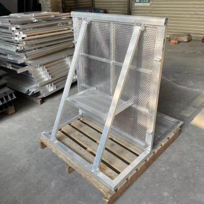 Aluminum Crowd Barricades Portable Foldable Event Crowd Control Barriers