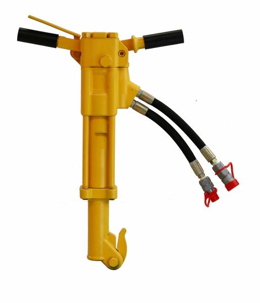 Sidewalk Portable Demolition Hammer , 105 Bar Concrete Block Breaker