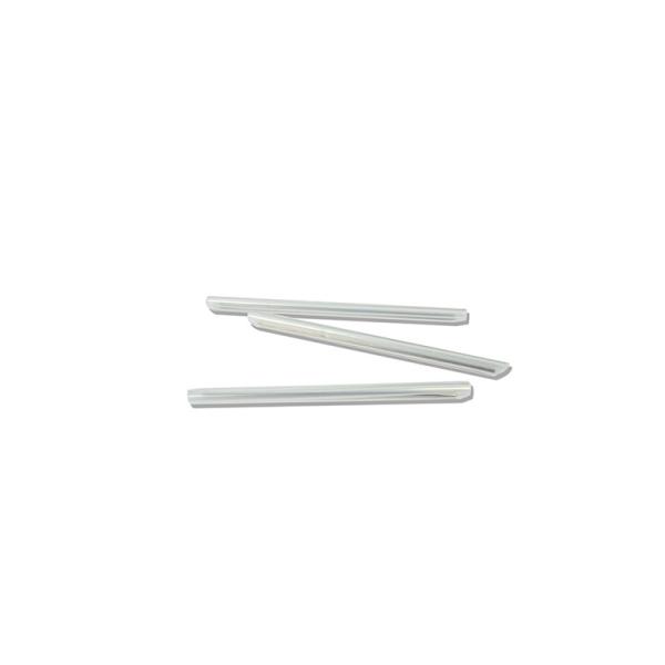 calor de 60mm - luvas shrinkable da tala da fibra óptica, luva plástica transparente da tala