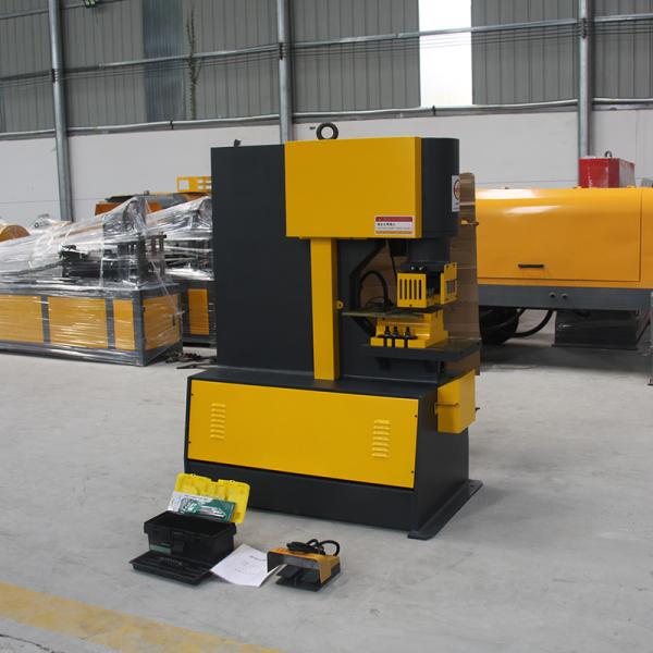 Q35Y-25 Hydraulic CNC Connecting Plate Punching Machine Construction Works 1.8T Weight