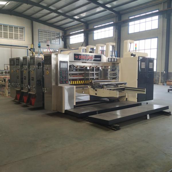 Full Automatic Flexo Printing Slotting Die Cutting Machine