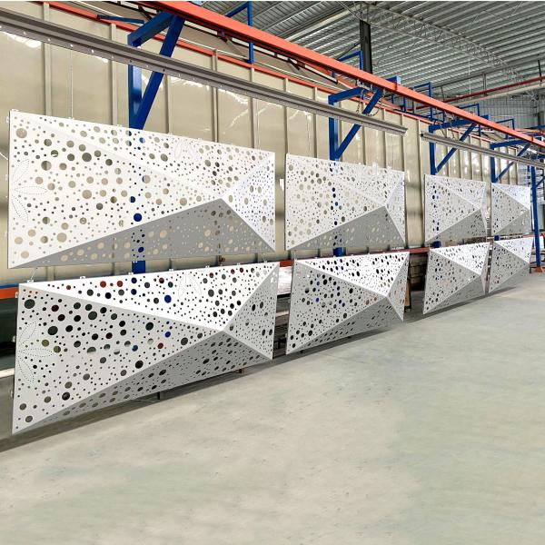 Triangle or Custom Designs Aluminum Sheet with Anti-UV Surface Finish for Exterior Wall Cladding and Decoration