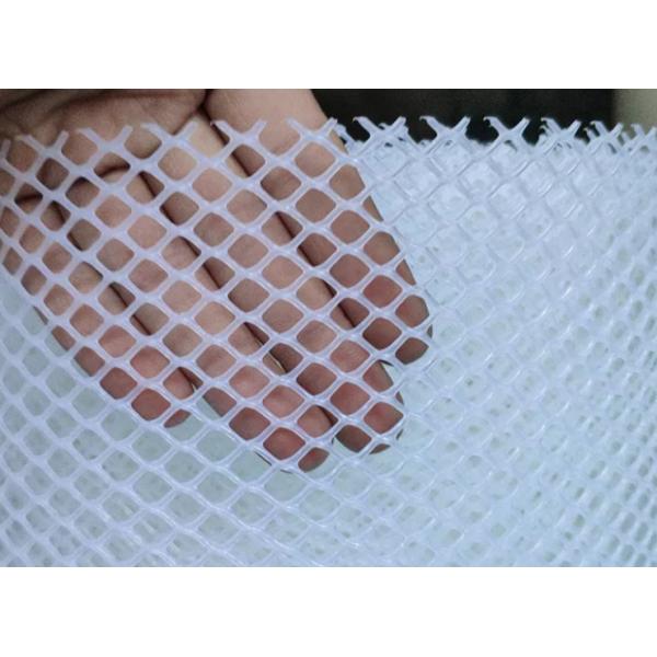 3m Width Plastic Mesh Netting 100m Long In Roll Extruded Plain Rigid