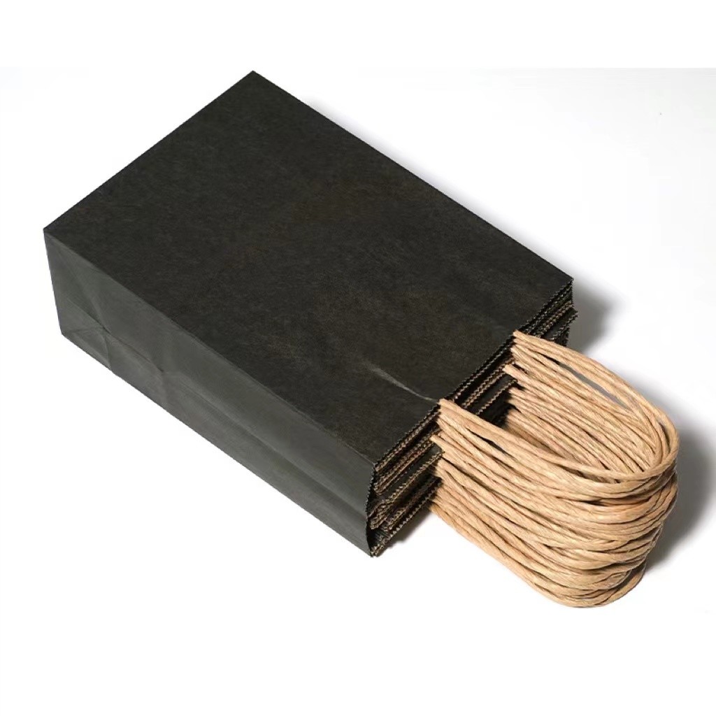 Усиленный отрегулируйте бумажные мешки 32x11x25cm Браун Kraft 100% Recyclable