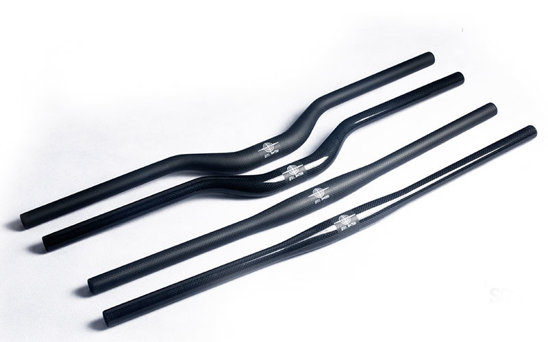 Волокно T1000 3K углерода соткет ширину 31.8mm Handlebar горного велосипеда