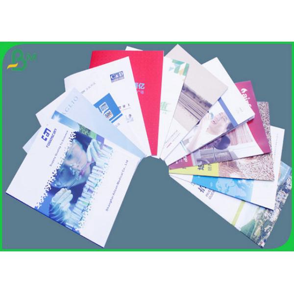 80gsm 130gsm Coated  Silk C1S Paper For Making Advertising Brochure Or Birthday Card