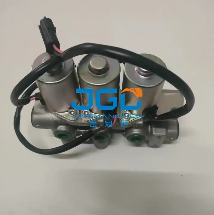 Трехстороннее собрание клапана SK250-10 соленоида соответствующее для экскаватора LQ35V00007F1