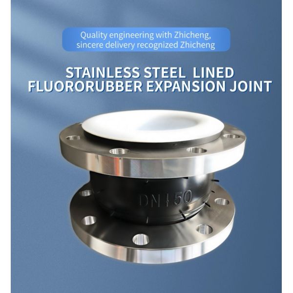 Developed for Low Maintenance and Absorption of Movement in Pipin Pump valve in and out 304 stainless steel lined PTFE flexible coupling