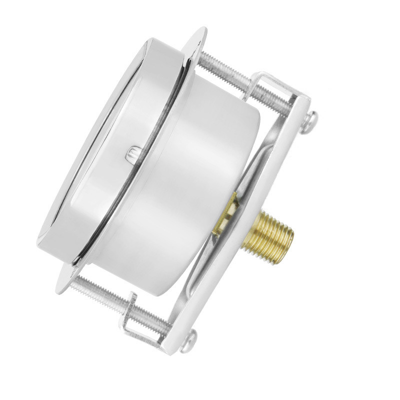 YE60ZTK U Clamp Capsule Manometer Pressure Gauge with High Accuracy Back Connection