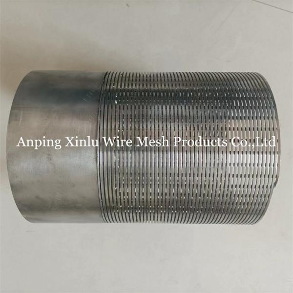 FOTI Flow type Wedge / V Wire wrapped johsnon screen pipe with 6