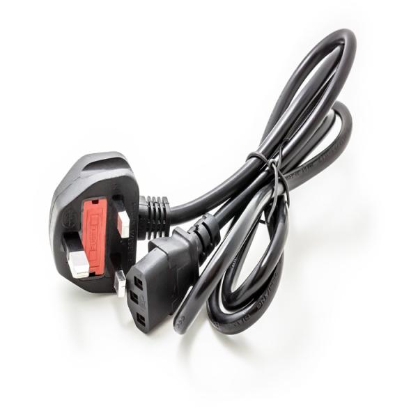 1.5M Indoor UK 3 Pin Plug Copper Extension Power Cord To Iec C7 C13 C5