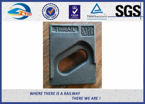 9120 personalizados/15/38 grampos do trilho do aço carbono com Suface liso