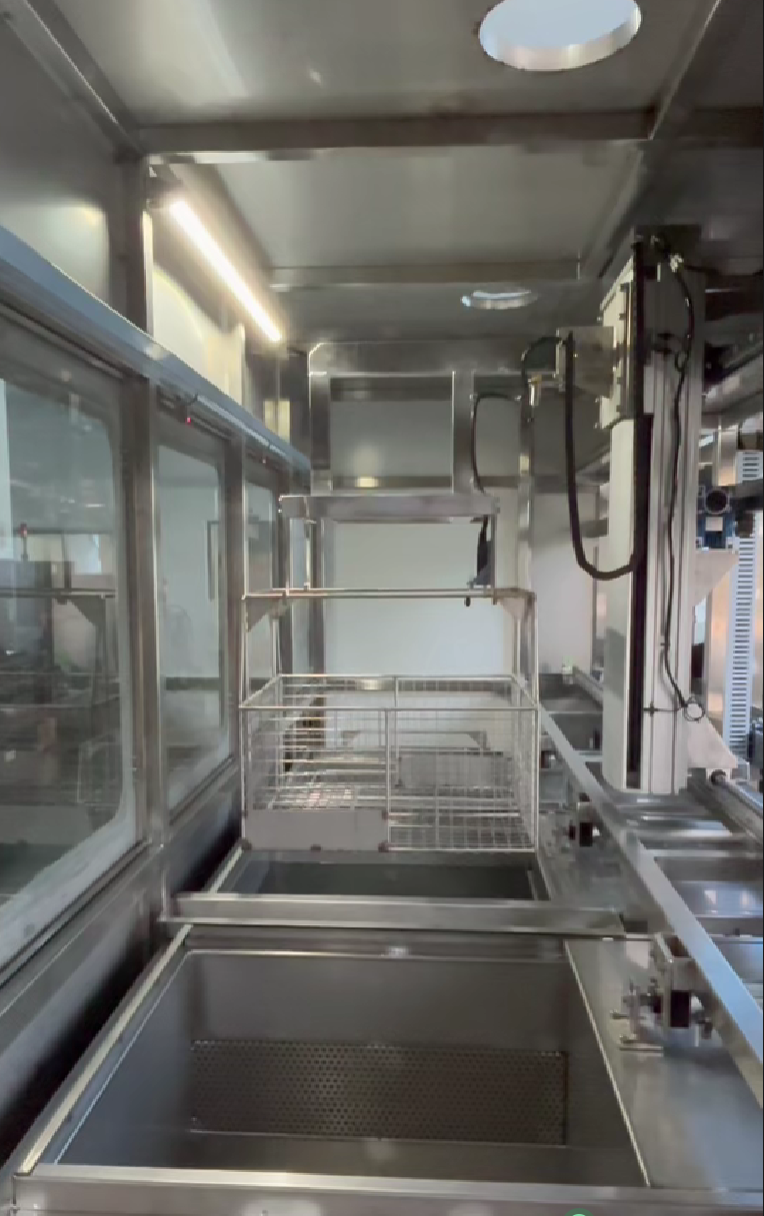 SME-3048  Pass-through ultrasonic cleaning machine  Automatic loading and unloading, ultrasonic cleaning, hot air drying
