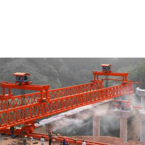 Machine de lanceur de faisceaux de pont routier de haute qualité avec dispositif de sécurité