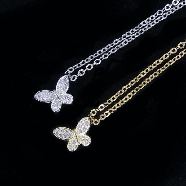 Ювелирные изделия ожерелья 925 Зирконя милого серебра формы радуги кубические для младенца