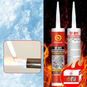 Non Toxic Fire Rated Silicone Sealant For Interior Exterior Building Or Cabinet Sealing