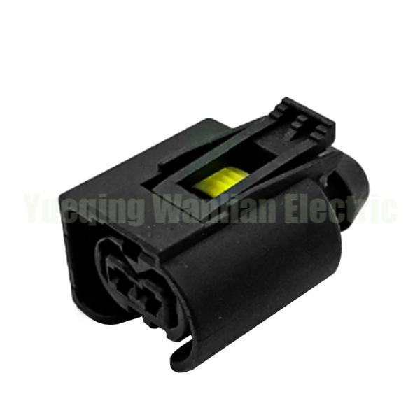 Negro 2 Pin 09441261 Conector de injetor Diesel