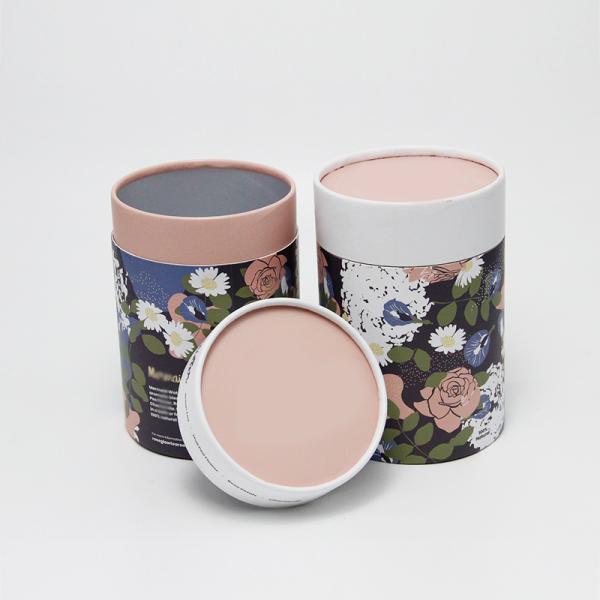 Консервные банки картона цилиндрической бумажной трубки Kraft упаковывая для чая/высушенной еды