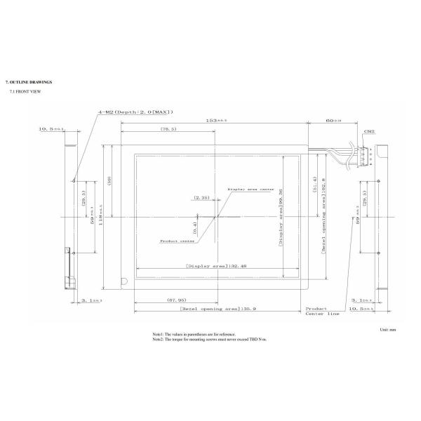 6.5'' TFT LCD Модуль VGA Industrial 640*RGB*480 NEC Оригинальный дисплей Небольшой MOQ