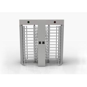 40W Mechanical Solenoid Lock Full Height Turnstile with 30person/min Speed for Secure Access Control