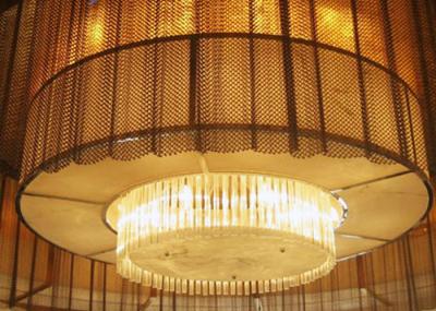 Classical Aluminum Chain Curtain , Fly Screen Chain Curtain For Indoor Decoration