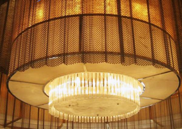 Classical Aluminum Chain Curtain , Fly Screen Chain Curtain For Indoor Decoration