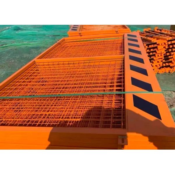 Orange Color Edge Protection Barrier For Fall Protection