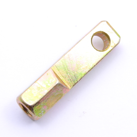 Plain Stainless Steel Rod Ends 1/4-28 Thread Adapter Carbon Steel