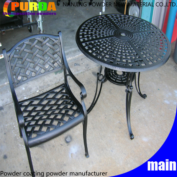 Outdoor Furniture Outgassing Powder Coating , Powder Coating UV Resistance
