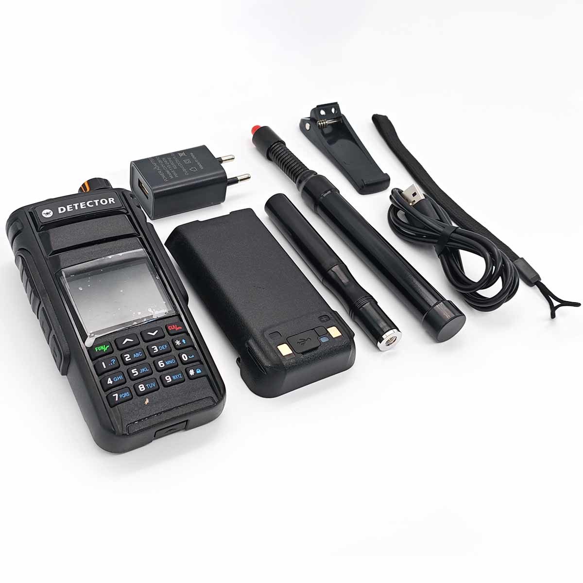 Portable Design Handheld Drone Detector 2km Range 6GHz Frequency Band for Anti Drone