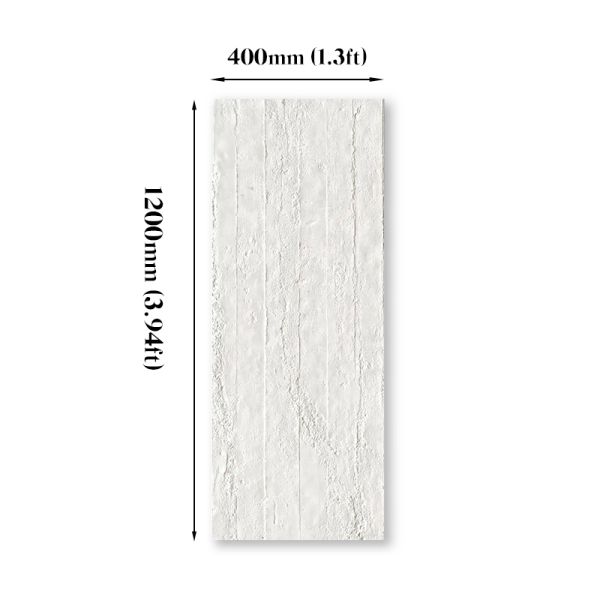 Textured PU Stone Cement Concrete Board 3D Artificial Wall Panel For Shop Exterior