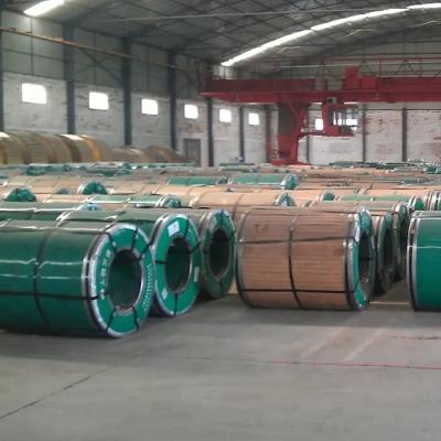 Folha de aço inoxidável laminada linha fina 2B 321 316l 2mm da bobina