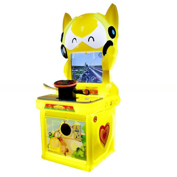 Plastic Children Game Machine Coin Operated Electric Children Video Game Machine