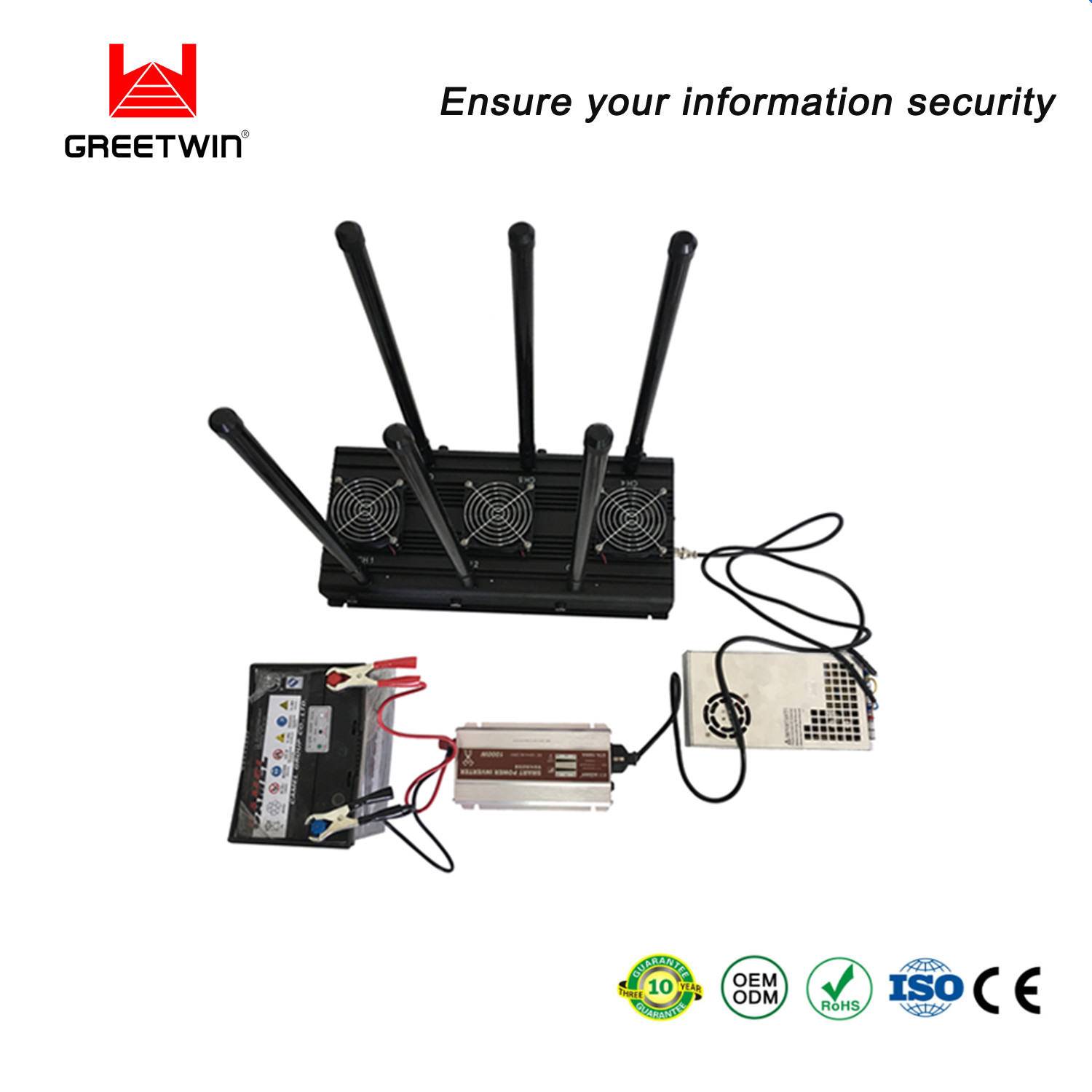Блокатор 135W 2.5dBi сигнала антенн 4G заплаты звукового кино Walkie