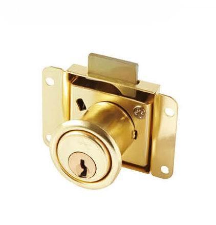 Golden Color Office Furniture Drawer Locks