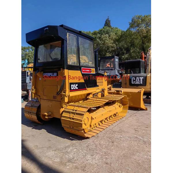 Used Caterpillar D5 D5C D4C Crawler Bulldozer at with Original Hydraulic Cylinder