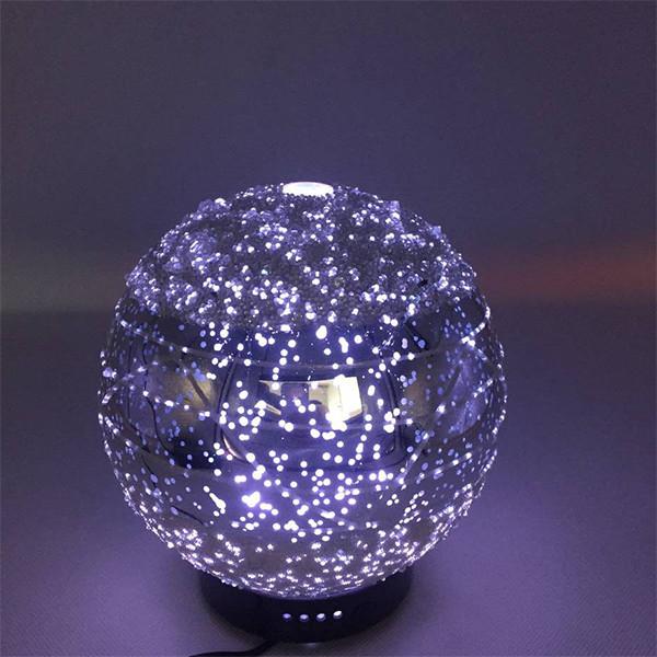 Round Glass Aromatherapy Room Fragrance Spray USB Humidifier With Fragrance Perfume