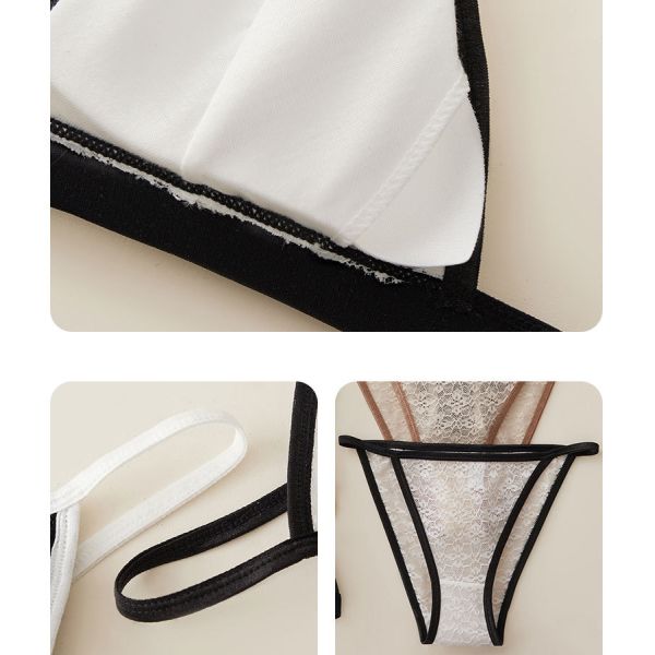 Women Lingerie Set Wholesale of High Quality S M L Sizes Women Bra and Brief Sets Triangular Cup Women Underwear Set