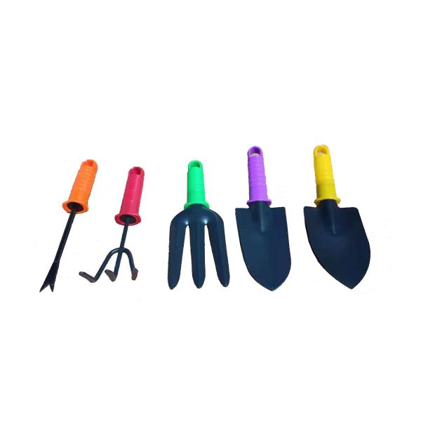 5 Piece Shovel Rake Garden Tools Set Garden Planting Tools For Balcony Flowers