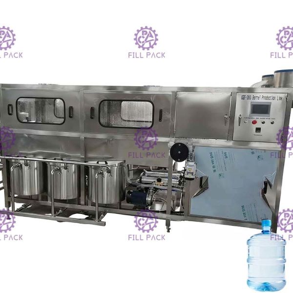 300BPH Washing Capping 3 In 1 Filling Machine Unit For Drinkable Water