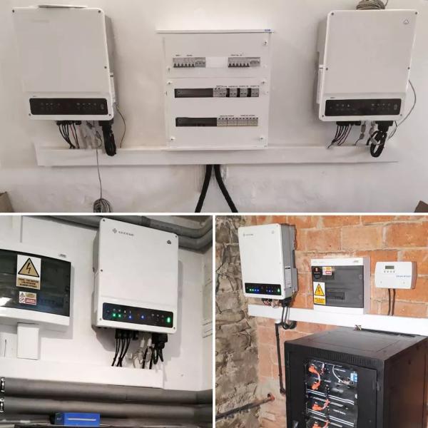 DNS G3 Series GW6000-DNS-30 Single Phase Inverter with Low Noise Level Fanless Cooling