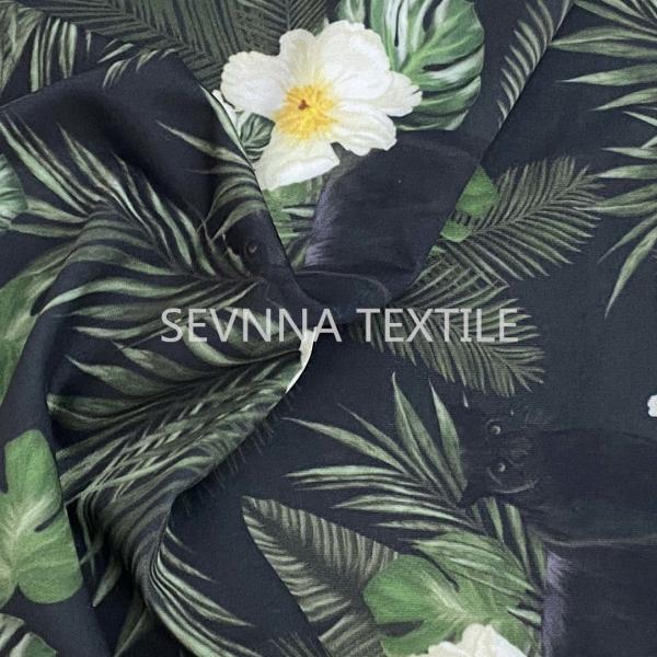 160gsm 92%Recycled Polyester + 8%Spandex Recycled Swimwear Fabric for Stretch Bikini, Sustainable Beach Wear, Men