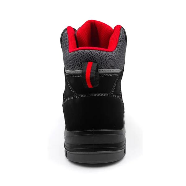 S3 Bottes de sécurité en cuir authentique pour hommes Bottes de sécurité respirantes pour le travail